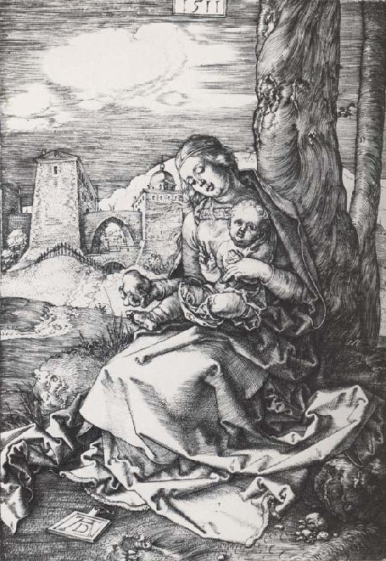 The Madonna with the pear, Albrecht Durer